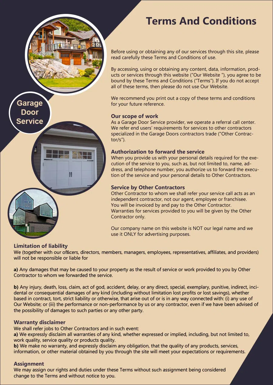 Garage Door Mobile Service Miami, FL 786-410-3730